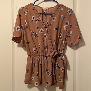 Floral Baby Doll Top
